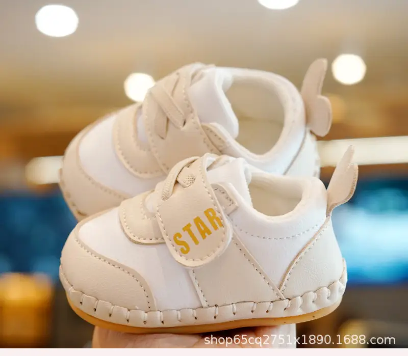 White Soft Baby Shoes for 0-1 Years Anti-Slip — feature 4