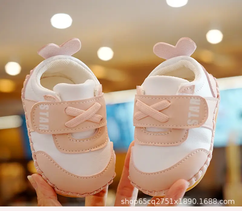 White Soft Baby Shoes for 0-1 Years Anti-Slip — feature 6