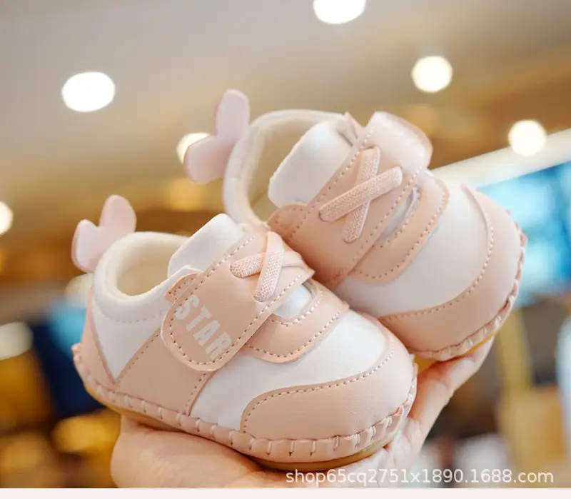 White Soft Baby Shoes for 0-1 Years Anti-Slip — feature 7
