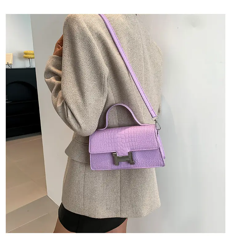 Women Crocodile Bag Beige Square Shoulder Crossbody 2023 — feature 29