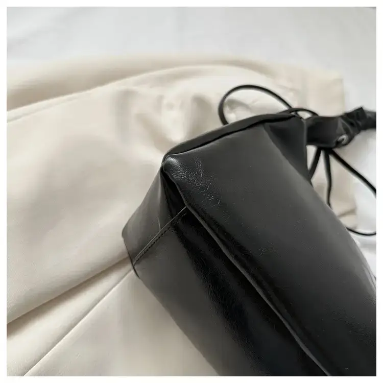 Beige Pleated Shoulder Crossbody Bag for Women — feature 7