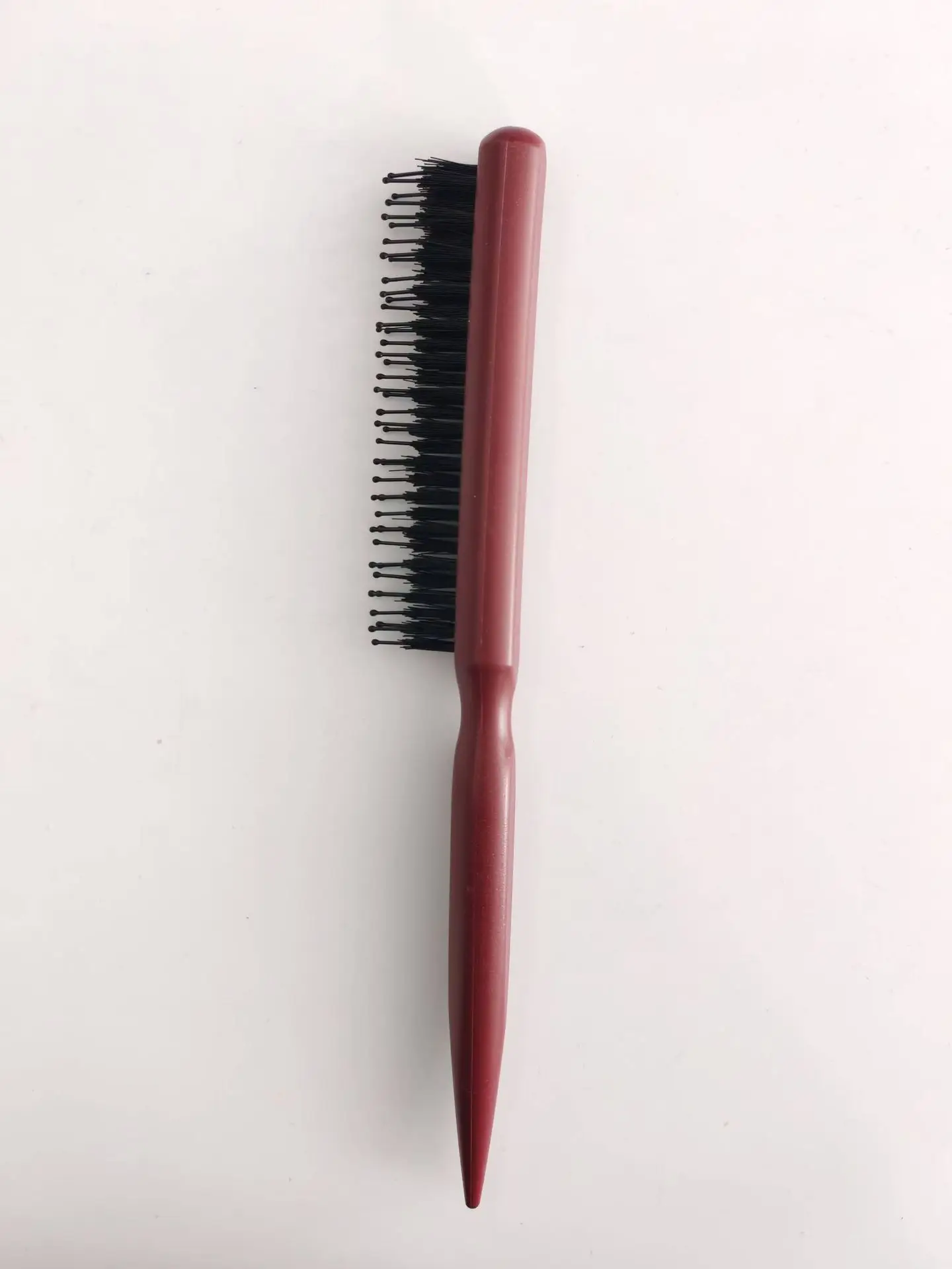 Three-Row Bristle Hair Comb Pink Fluffy Mane Shape - Image 12