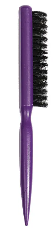 Three-Row Bristle Hair Comb Pink Fluffy Mane Shape - Image 8