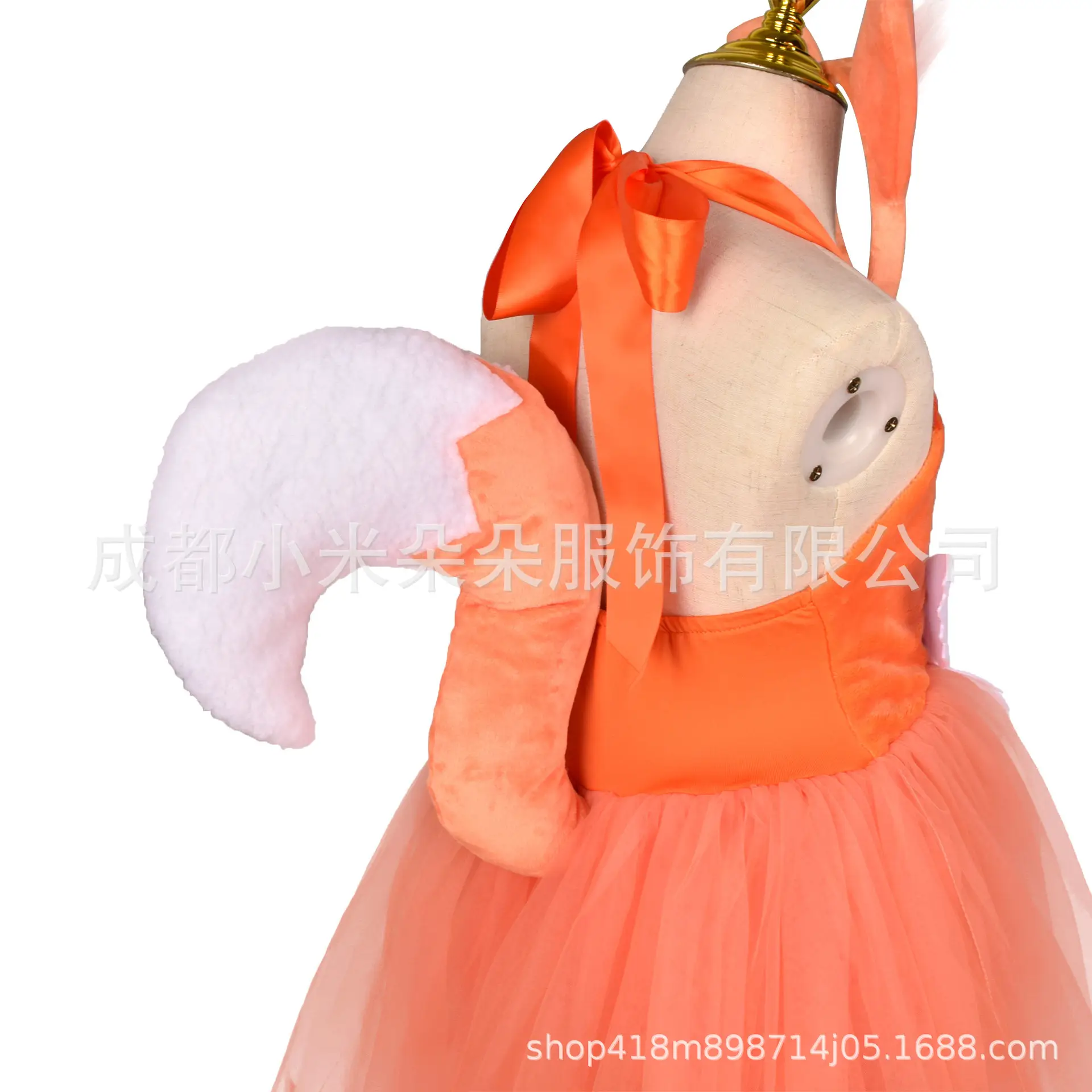 Children's Fox Mask Set with Headband Tail Three-Piece Animal Role Play — feature 7