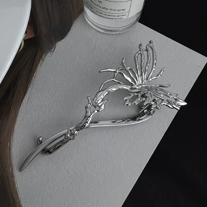 Cold Wind Bow Frog Buckle Hairpin Women's 2024 New — feature 24