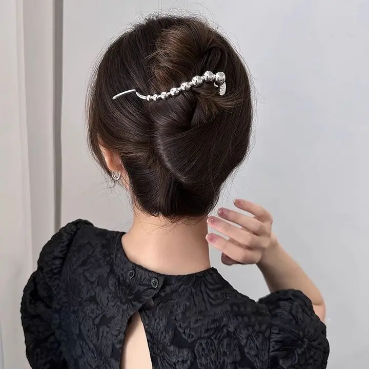 Cold Wind Bow Frog Buckle Hairpin Women's 2024 New — feature 25
