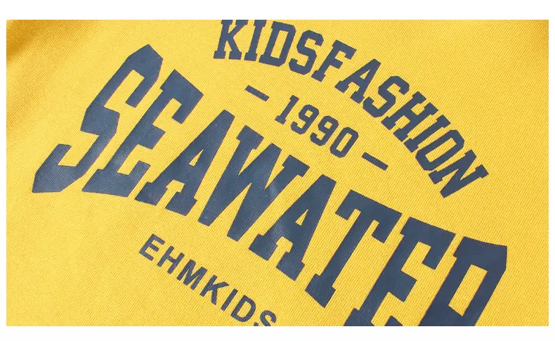 Kids Korean Style Raglan Sleeve T-Shirt Yellow Blue Large — feature 46