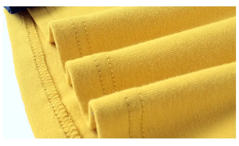 Kids Korean Style Raglan Sleeve T-Shirt Yellow Blue Large — feature 48