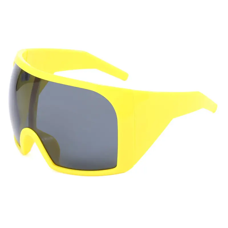 Large Frame Outdoor Sports Sunglasses UV Protection White - Image 8