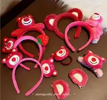 Plush Colorful Headband with Pom Pom Face — feature 21