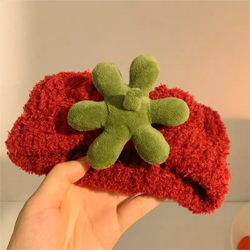 Cute Face Wash Hair Hoop for Women Pink Plush — feature 26