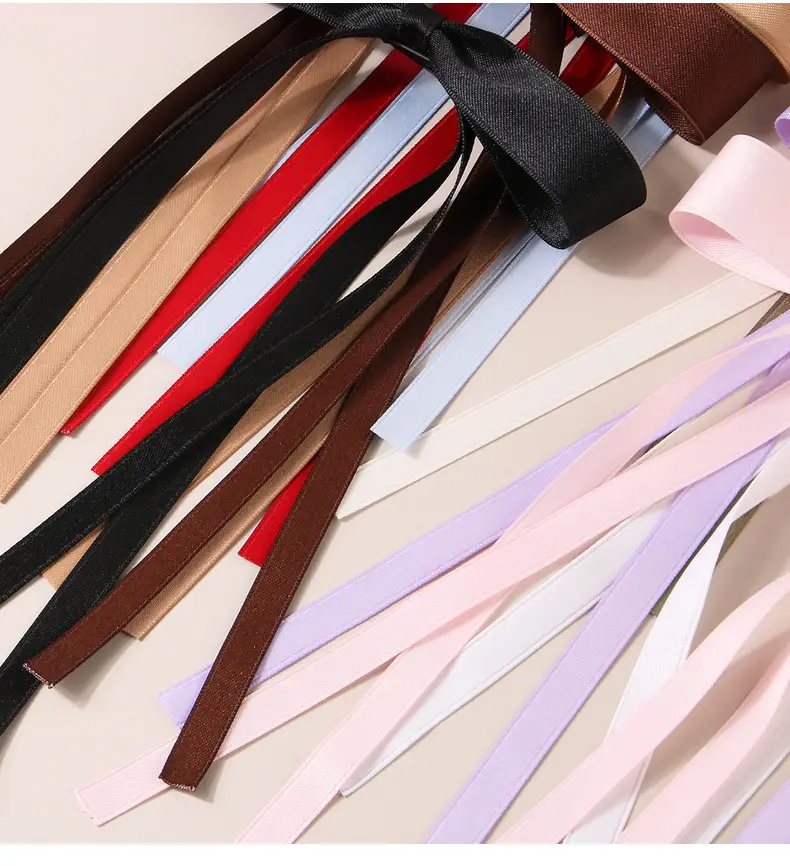 Multicolor Bow Hairpins with Tassels for Girls — feature 15