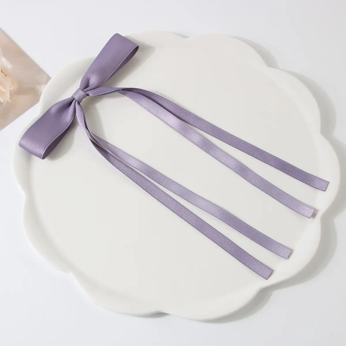Multicolor Bow Hairpins with Tassels for Girls