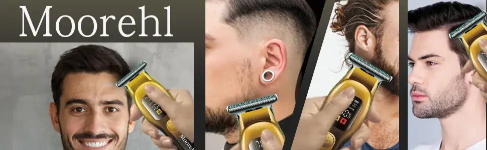 Men's Electric Hair Clipper with 5 Blades & Charging Light — feature 11