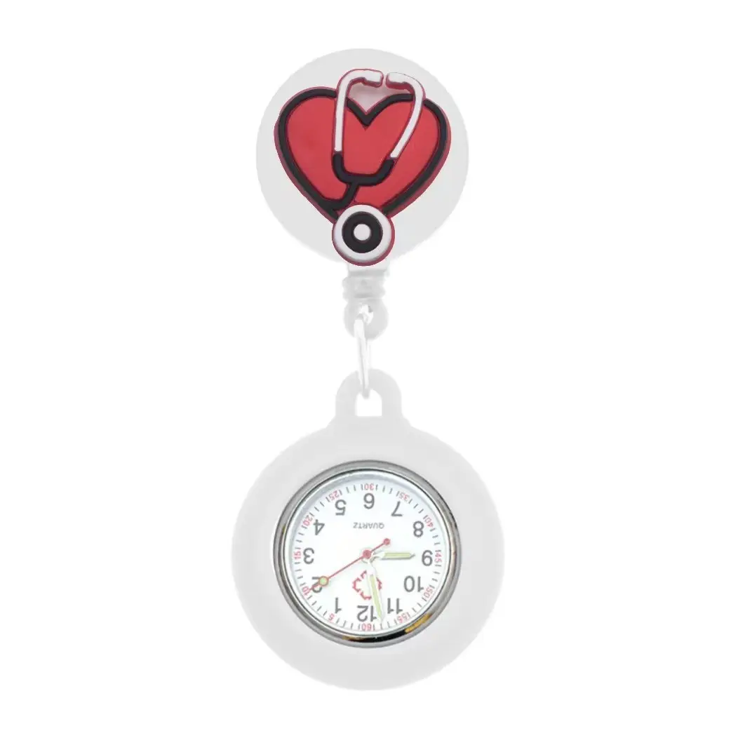 New Stretchable Nurse Luminous Pocket Watch for Medical Use, Women's Student Exam Pocket Watch, Cute Girl's Hanging Watch - Image 14