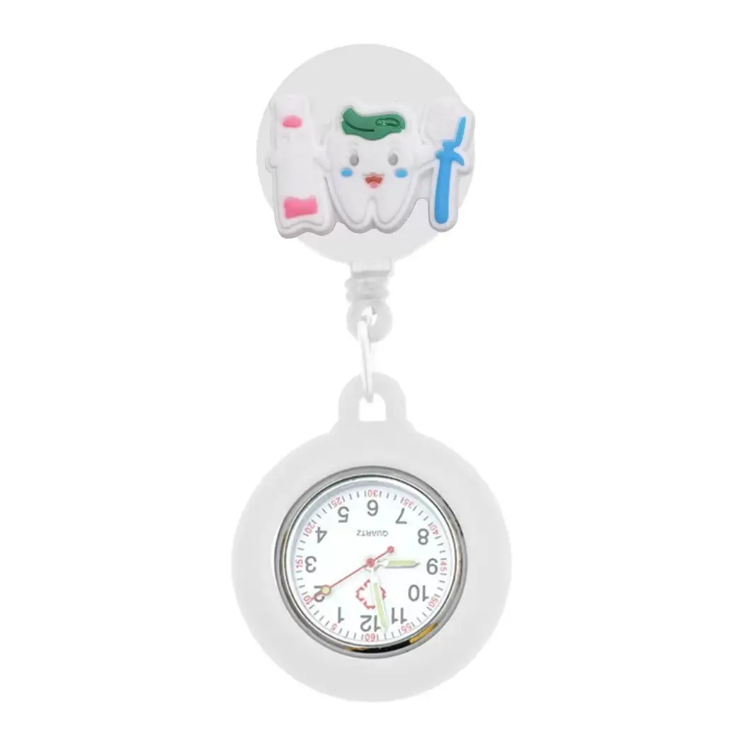 New Stretchable Nurse Luminous Pocket Watch for Medical Use, Women's Student Exam Pocket Watch, Cute Girl's Hanging Watch - Image 4