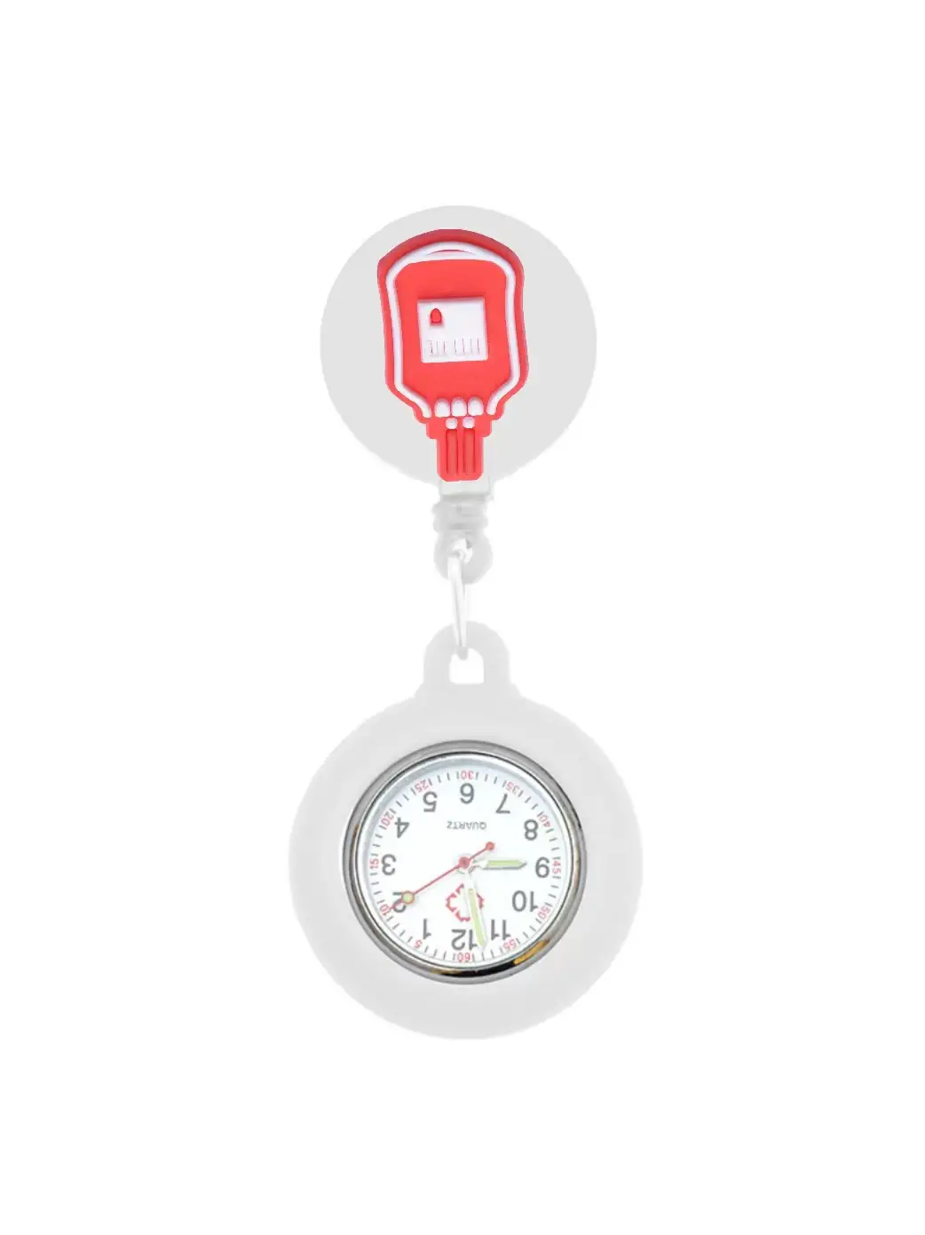New Stretchable Nurse Luminous Pocket Watch for Medical Use, Women's Student Exam Pocket Watch, Cute Girl's Hanging Watch - Image 12