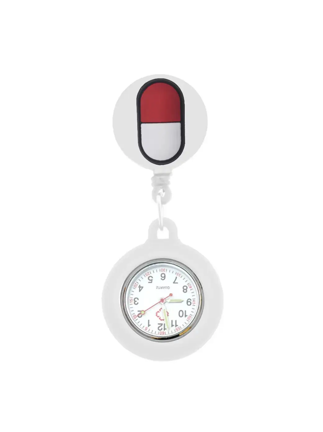 New Stretchable Nurse Luminous Pocket Watch for Medical Use, Women's Student Exam Pocket Watch, Cute Girl's Hanging Watch - Image 3