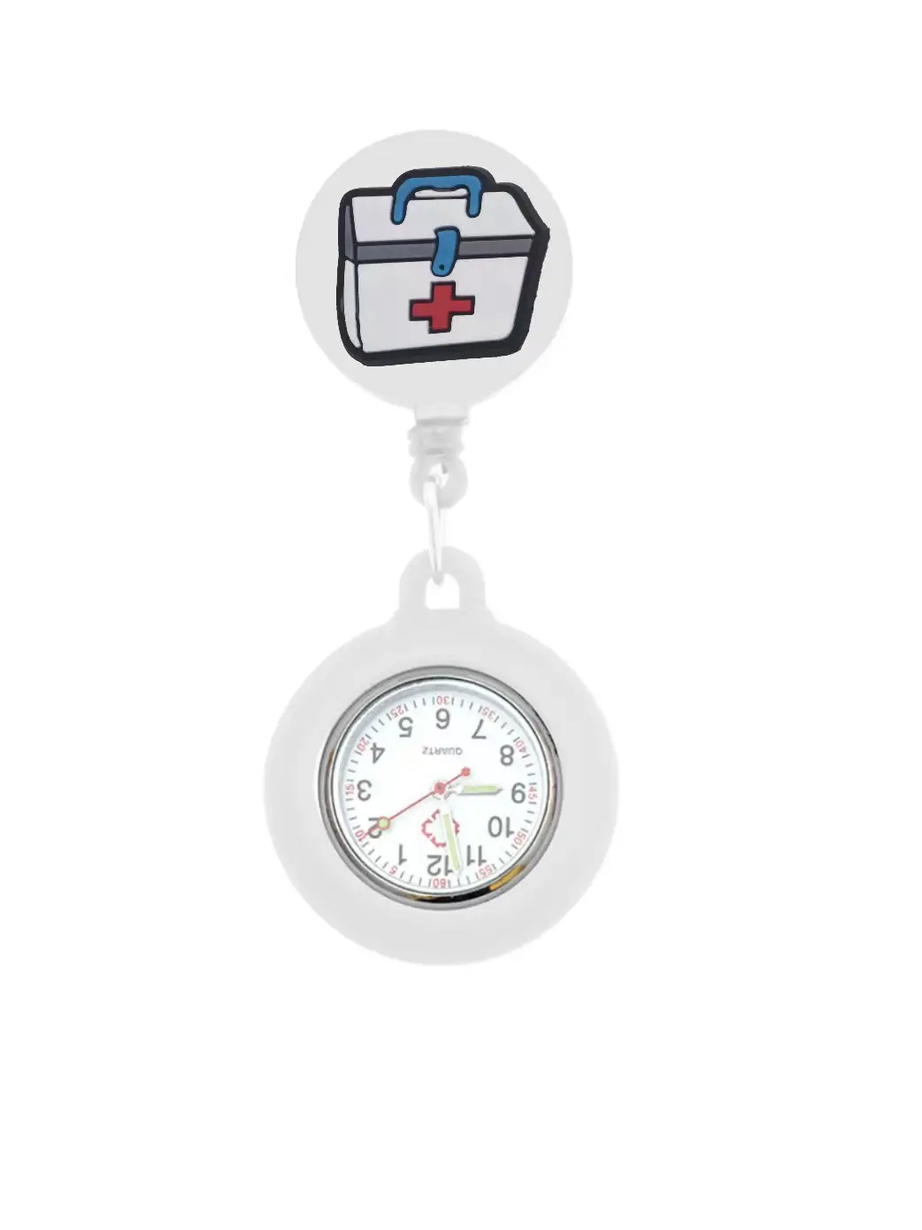 New Stretchable Nurse Luminous Pocket Watch for Medical Use, Women's Student Exam Pocket Watch, Cute Girl's Hanging Watch - Image 5