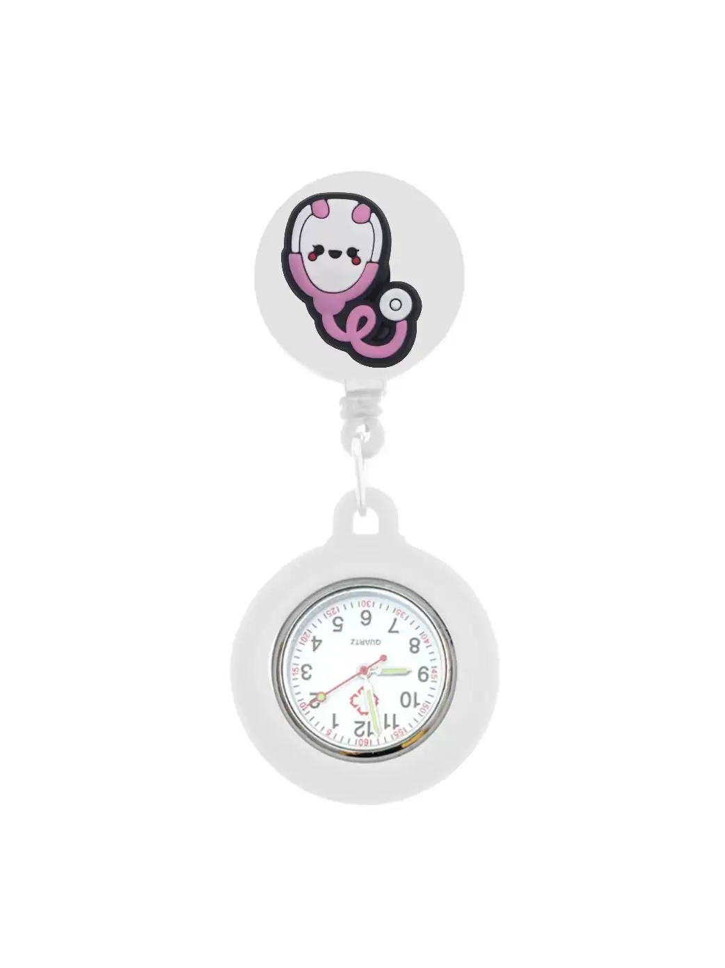 New Stretchable Nurse Luminous Pocket Watch for Medical Use, Women's Student Exam Pocket Watch, Cute Girl's Hanging Watch - Image 8