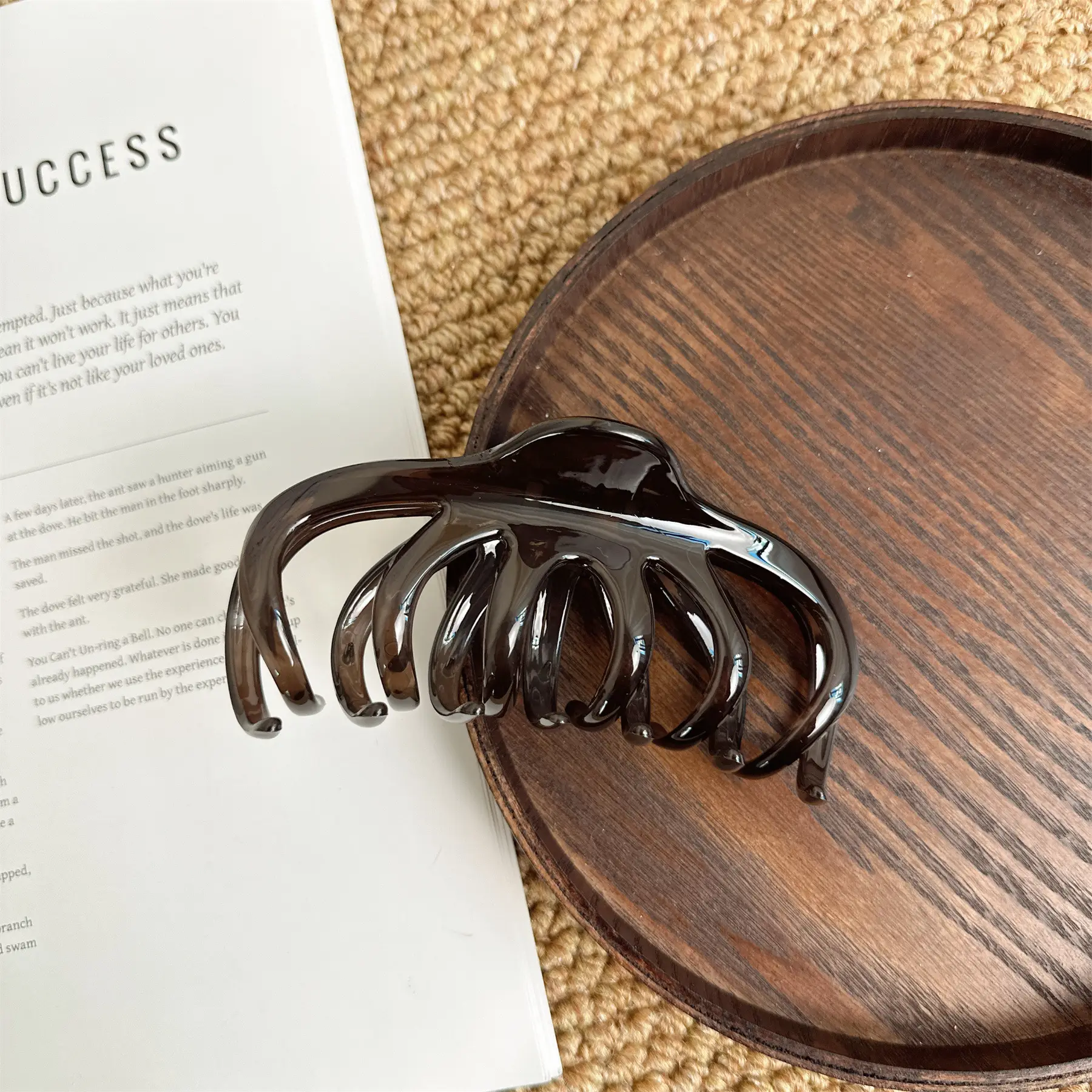 French Style Shark Clip for Large Hair Volume