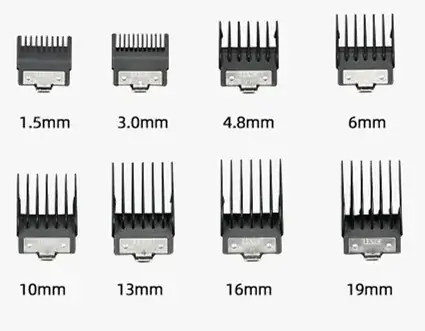Lance Oil Head Gradient Comb Full Set of 12 — feature 9