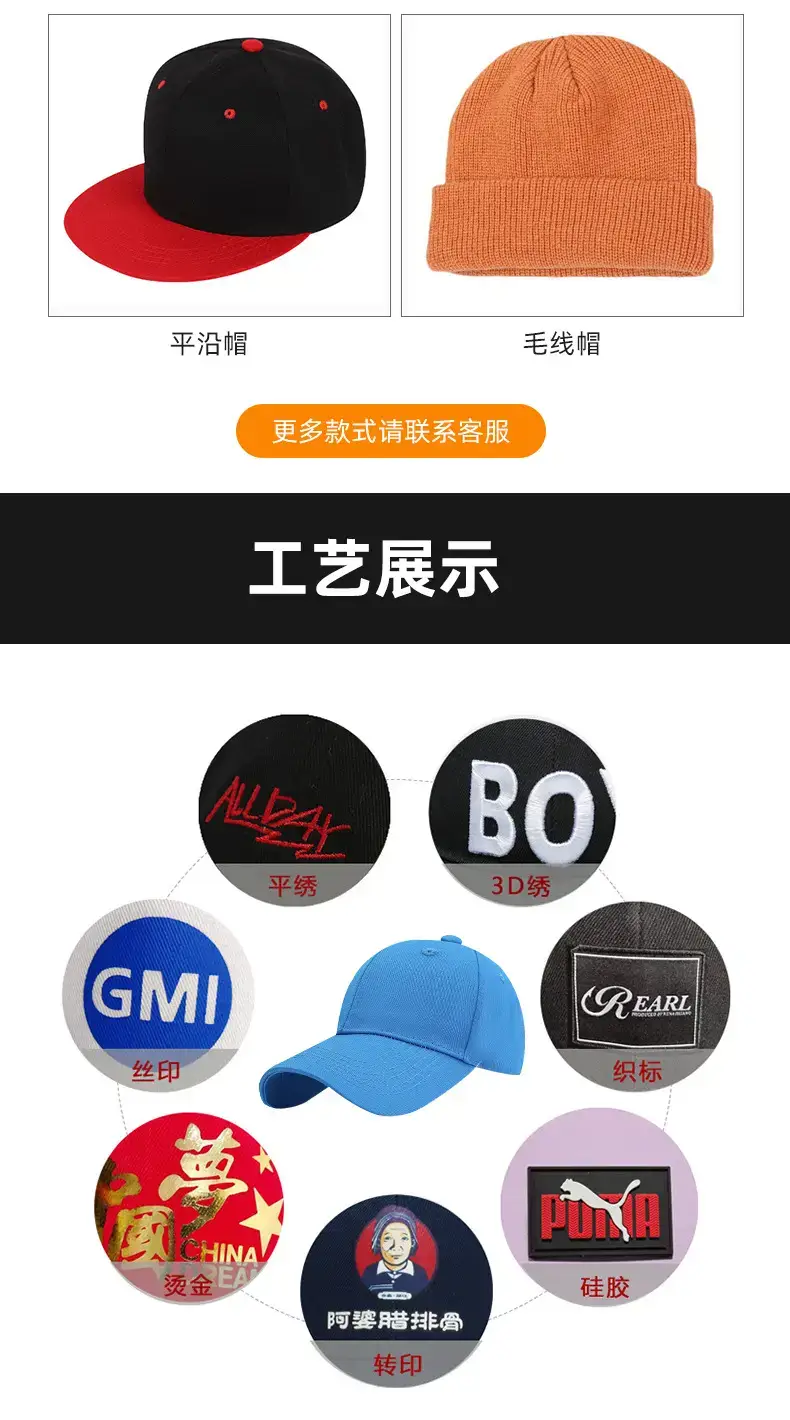 Medium Green Cotton Baseball Cap for Men Women — feature 10