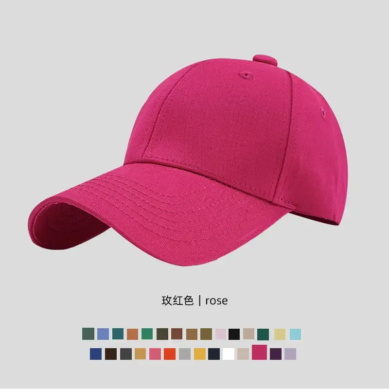 Medium Green Cotton Baseball Cap for Men Women - Image 16