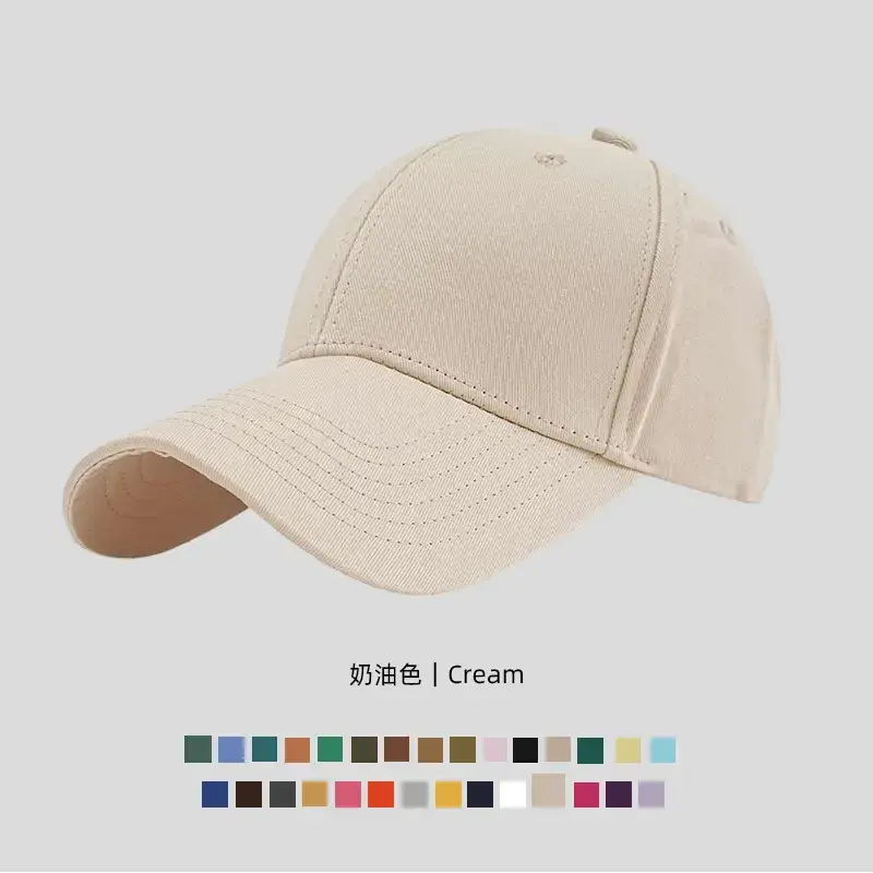 Medium Green Cotton Baseball Cap for Men Women - Image 18
