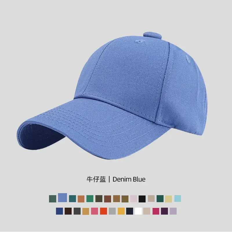 Medium Green Cotton Baseball Cap for Men Women - Image 19