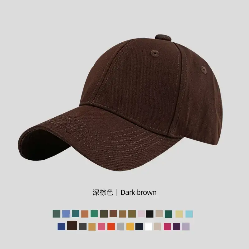 Medium Green Cotton Baseball Cap for Men Women - Image 24