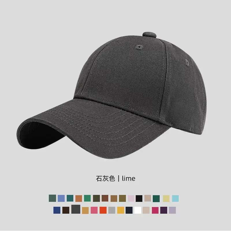 Medium Green Cotton Baseball Cap for Men Women - Image 25