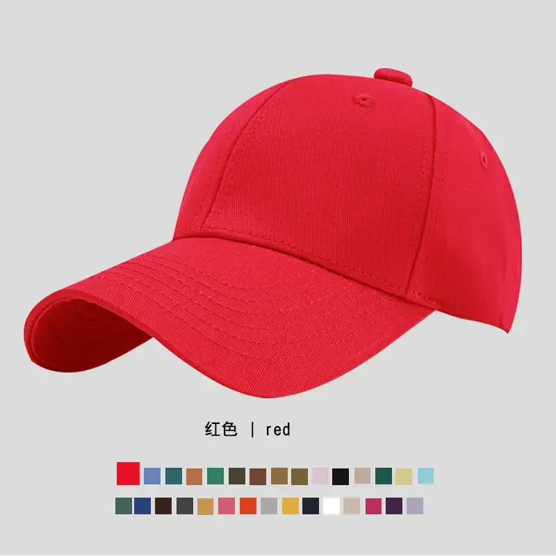 Medium Green Cotton Baseball Cap for Men Women - Image 30