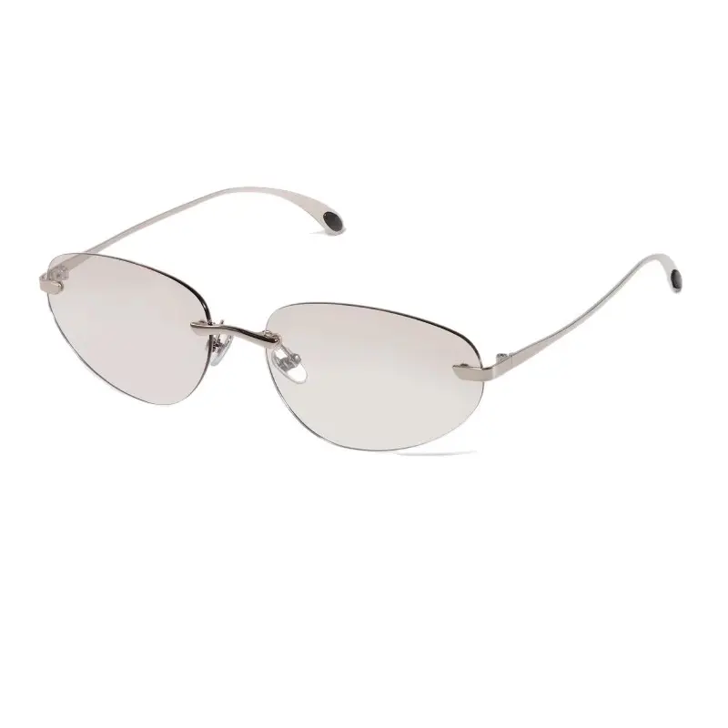 Luxury Rimless Sunglasses Y2K Futuristic Korean Style - Image 11