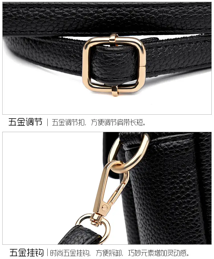 Women's Grey Crossbody Phone Bag with Multi-Flap Pocket — feature 25