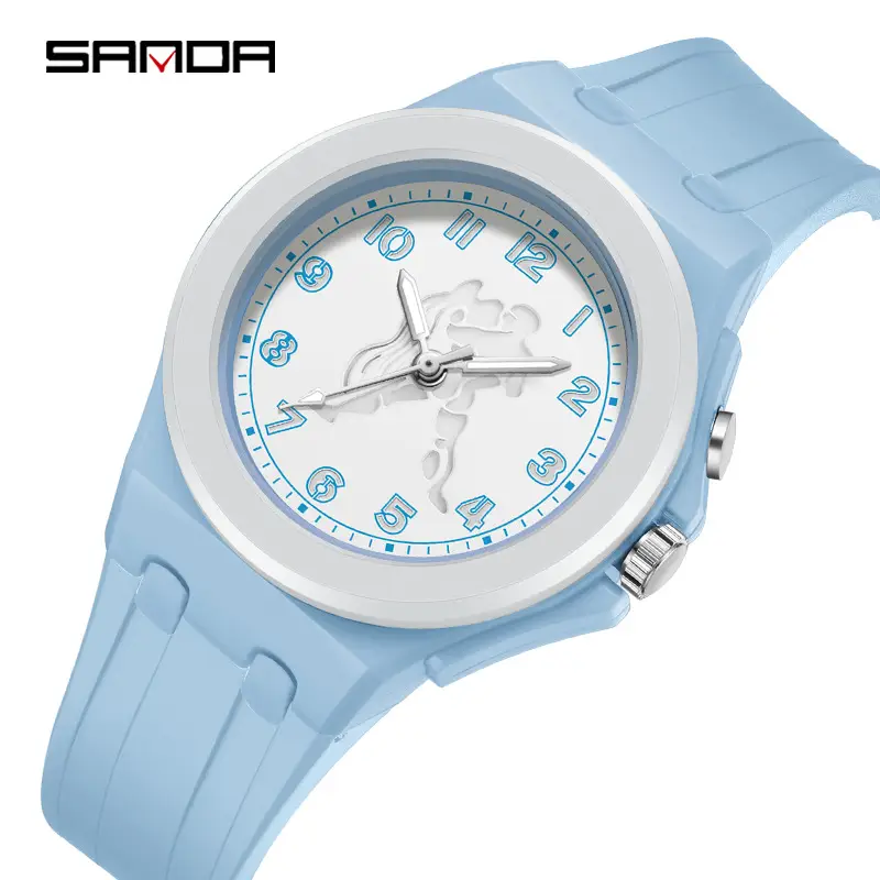 Sanda Children's Watch with Zodiac Pattern & Waterproof Design - Image 11