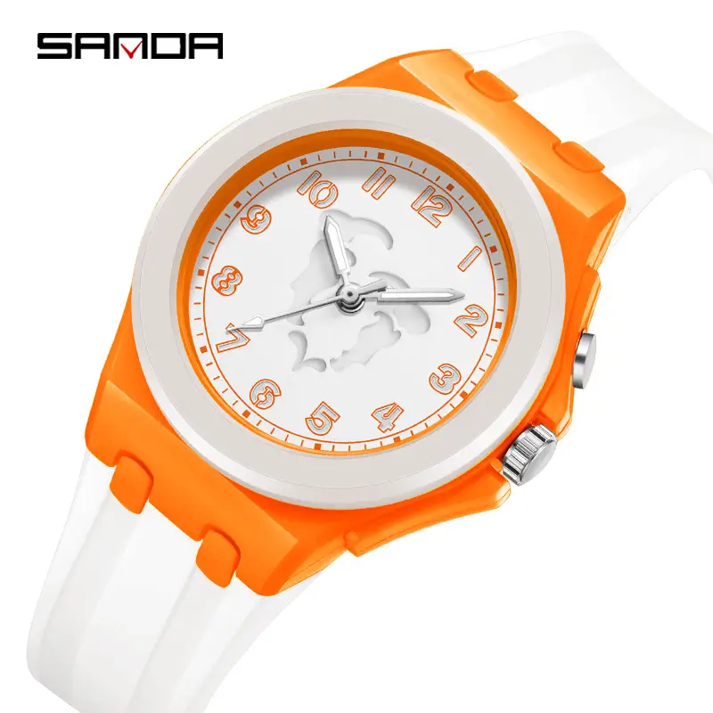 Sanda Children's Watch with Zodiac Pattern & Waterproof Design - Image 6