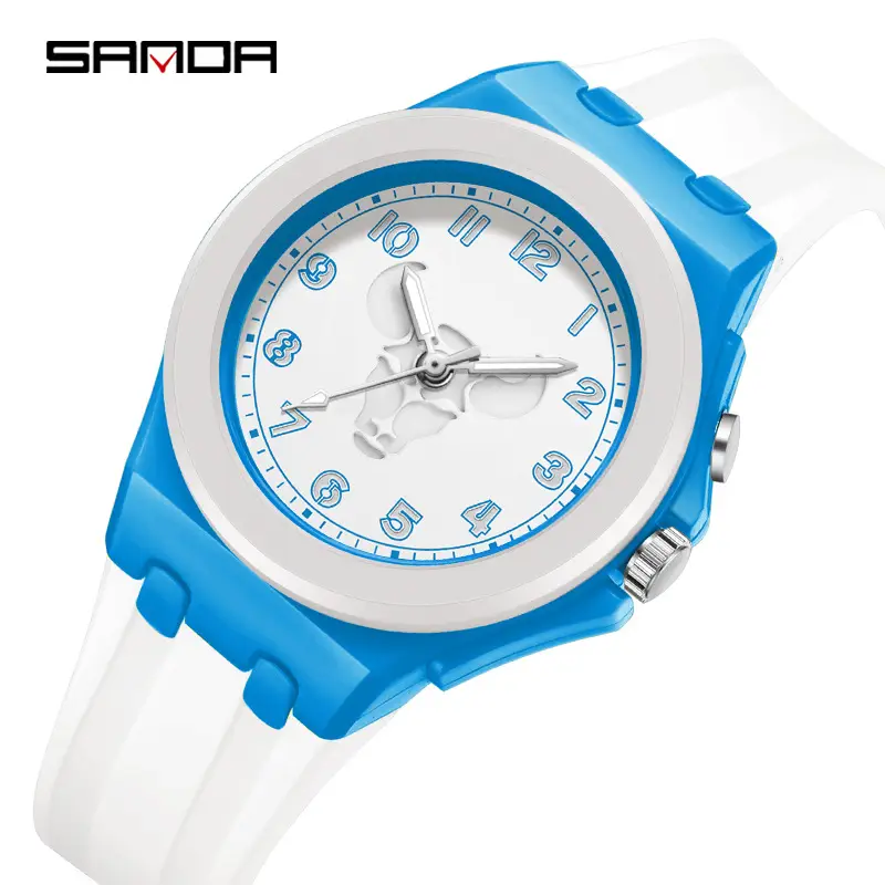 Sanda Children's Watch with Zodiac Pattern & Waterproof Design - Image 8