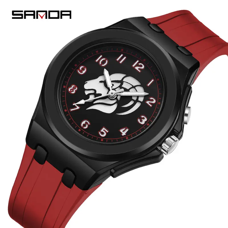 Sanda Children's Watch with Zodiac Pattern & Waterproof Design - Image 9
