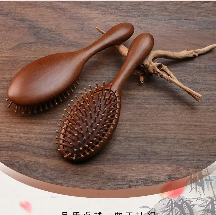 Sandalwood Air Cushion Comb for Smooth Hair & Scalp Massage — feature 19