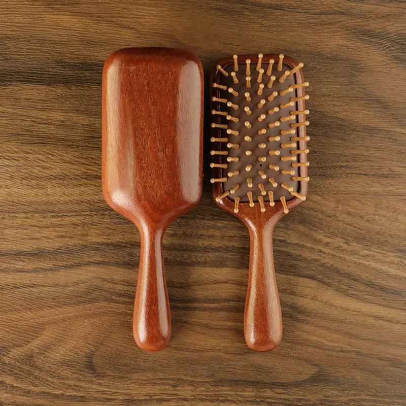 Sandalwood Air Cushion Comb for Smooth Hair & Scalp Massage