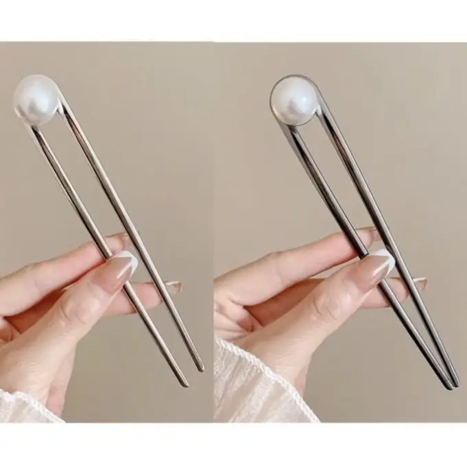 High-Quality Pearl Hairpin for Updo Hair - Image 4
