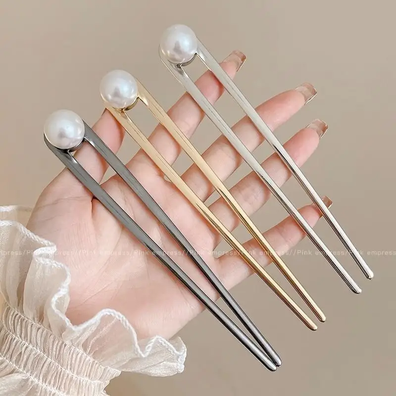 High-Quality Pearl Hairpin for Updo Hair - Image 6