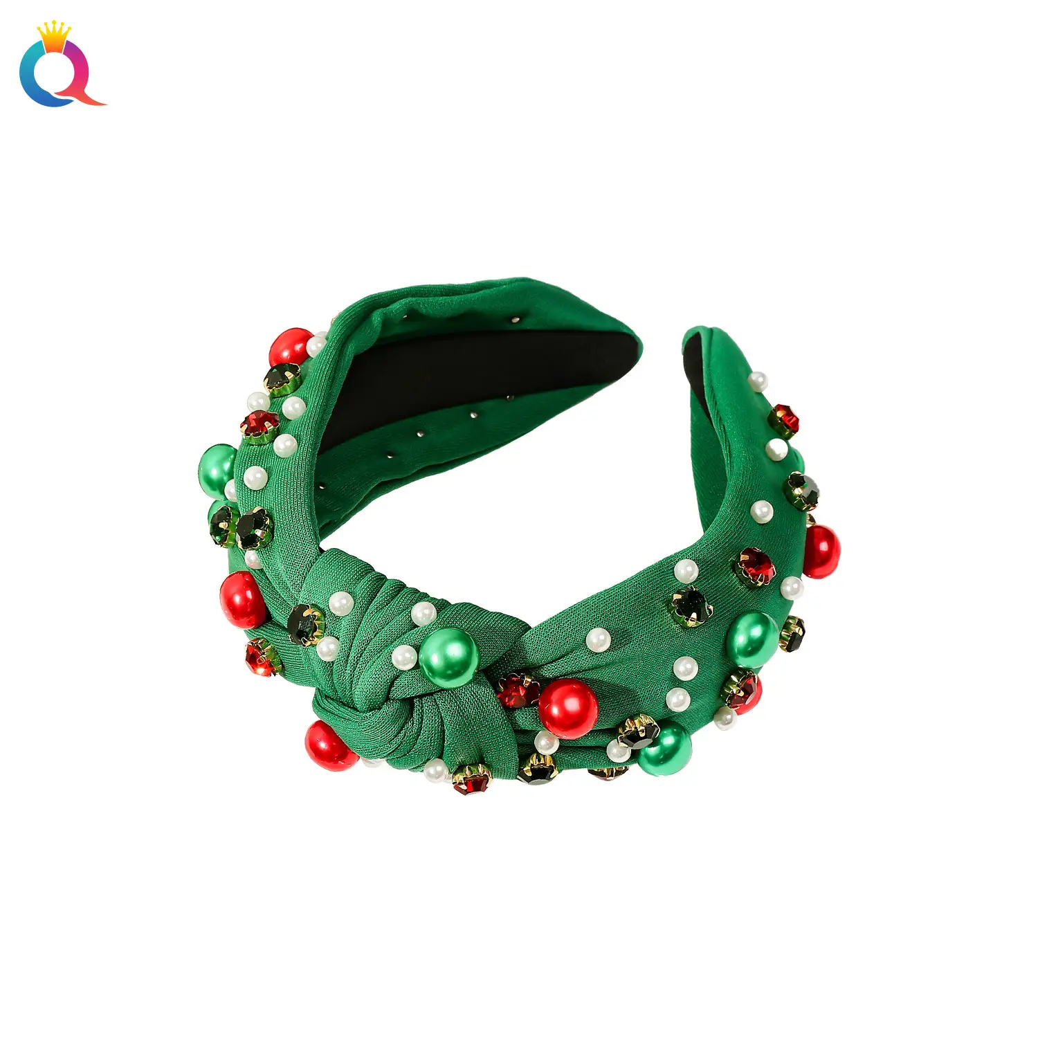Christmas Headband Set with Diamond Embellishments for Girls - Image 11