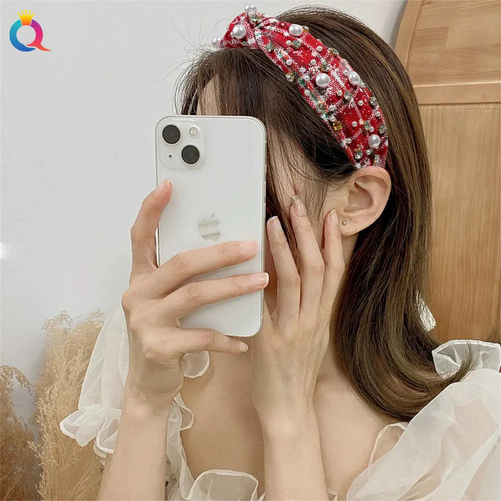 Christmas Headband Set with Diamond Embellishments for Girls — feature 25
