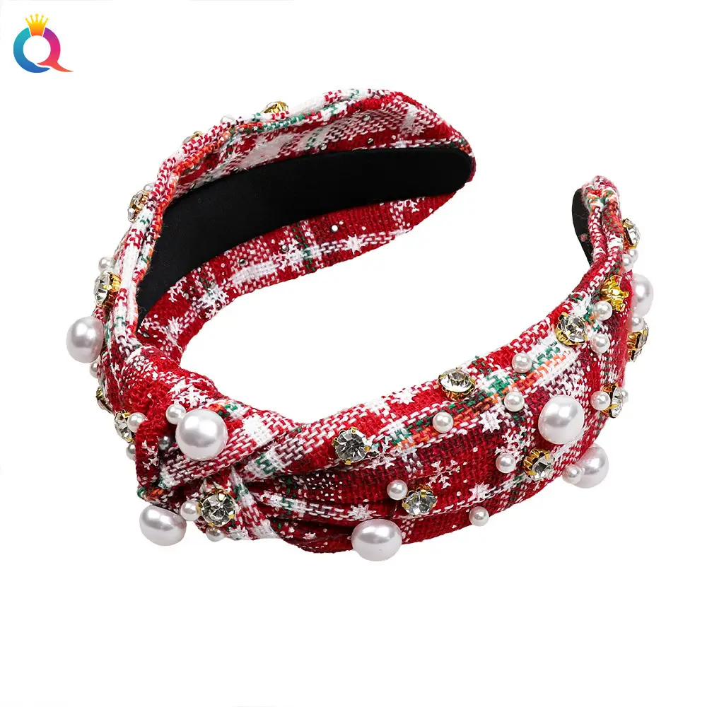 Christmas Headband Set with Diamond Embellishments for Girls — feature 27