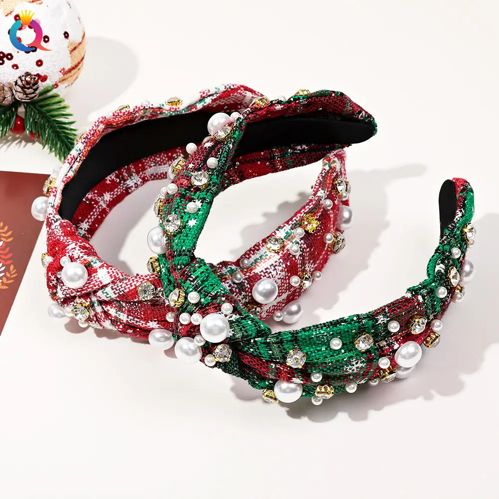 Christmas Headband Set with Diamond Embellishments for Girls — feature 28