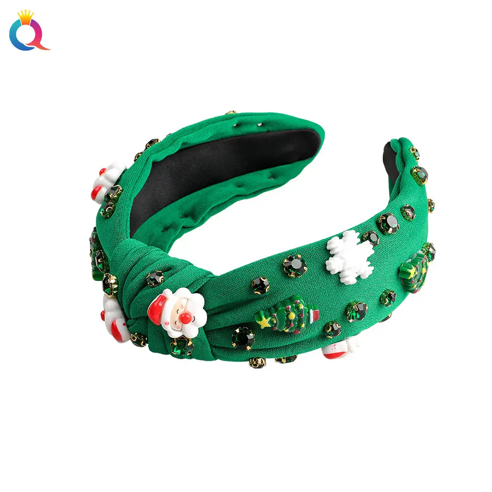 Christmas Headband Set with Diamond Embellishments for Girls — feature 34