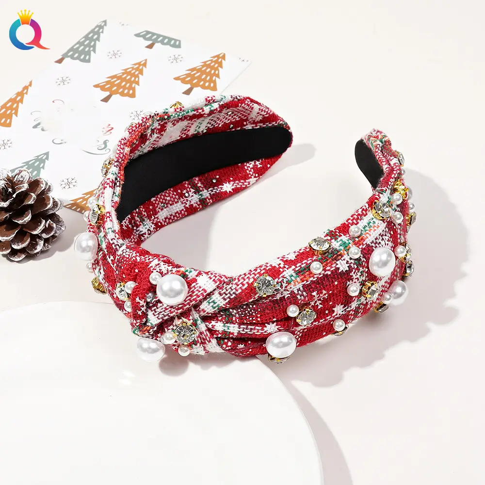 Christmas Headband Set with Diamond Embellishments for Girls — feature 45