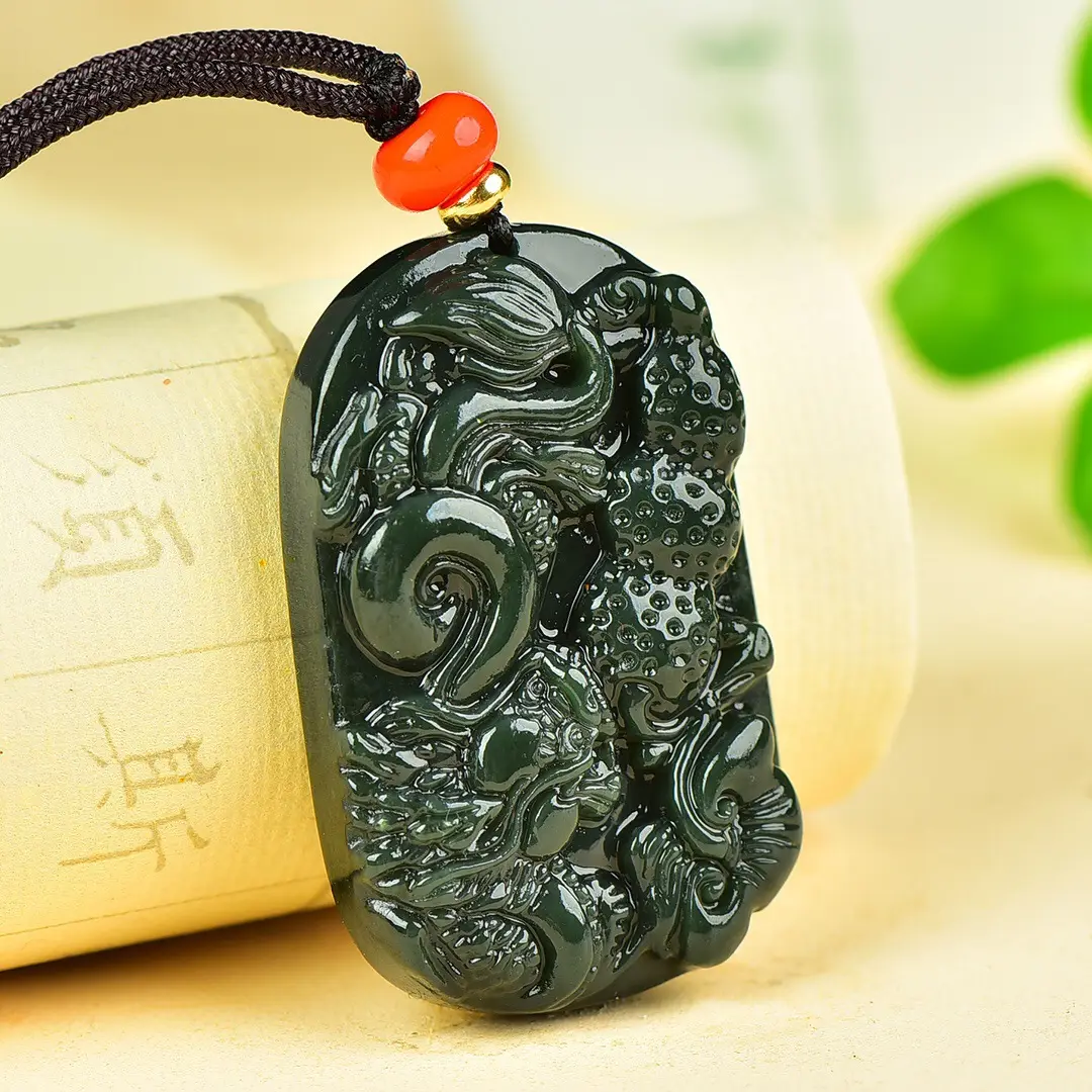Hetian Jade Pendant for Business Growth - Image 3